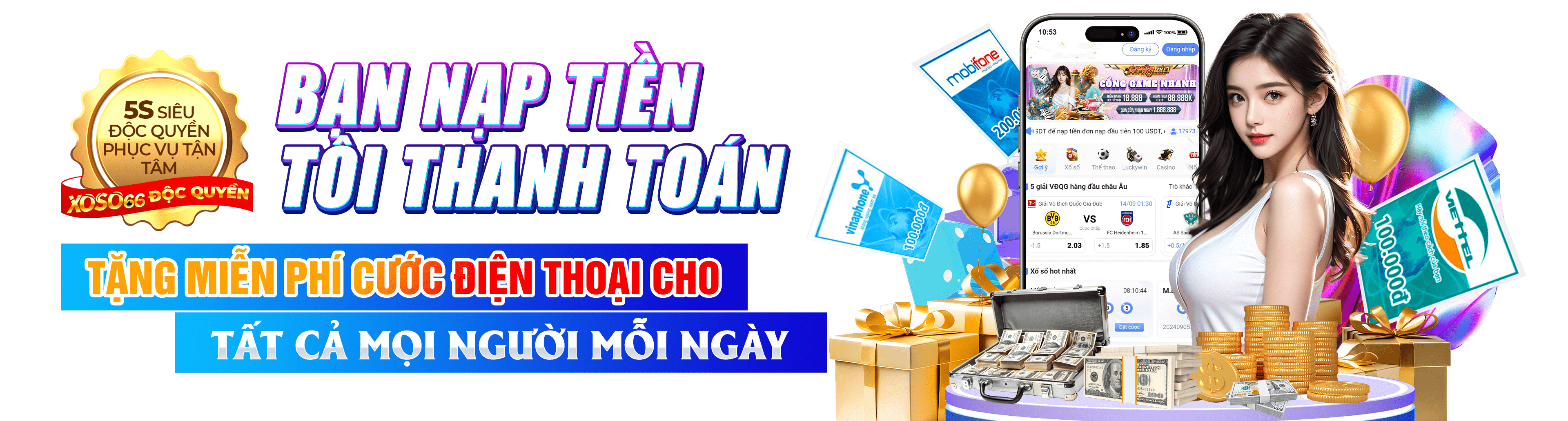 Hình ảnh quảng cáo của sky88 hiển thị nền tảng và các lợi ích