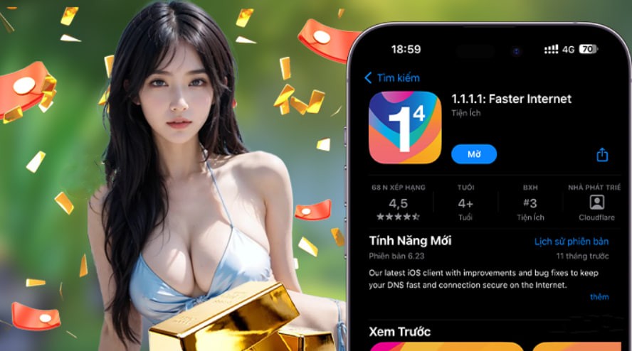 Hình ảnh quảng cáo của sky88 hiển thị nền tảng và các lợi ích